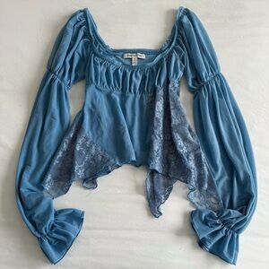 Urban Outfitters True Romance Babydoll Top